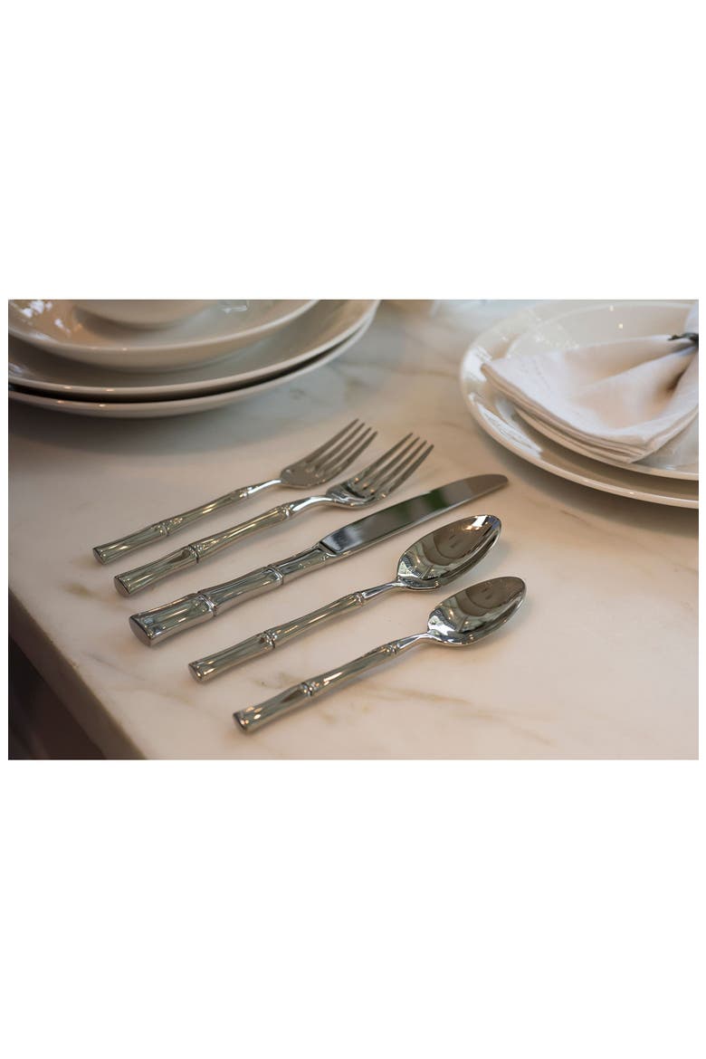 Royal Pacific 5-Piece Place Setting, Alternate, color, SILVER