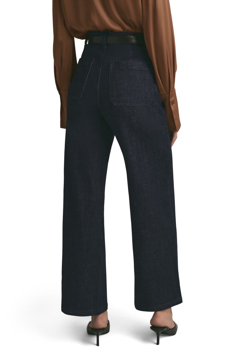 The Mischa Shortie Super High Waist Wide Leg Jeans, Alternate, color, WATERLOO