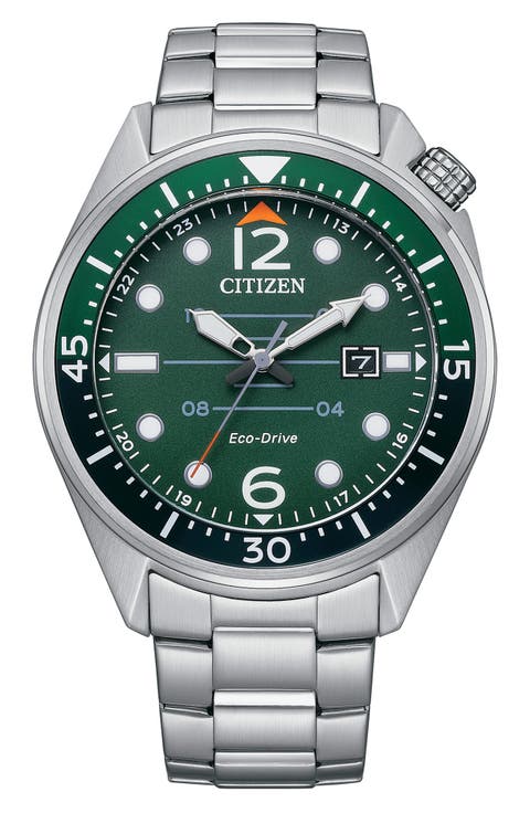 Eco-Drive Bracelet Watch, 43mm