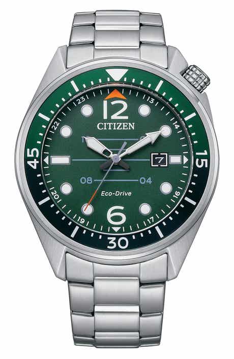 Citizen Eco-Drive Bracelet Watch, 43mm