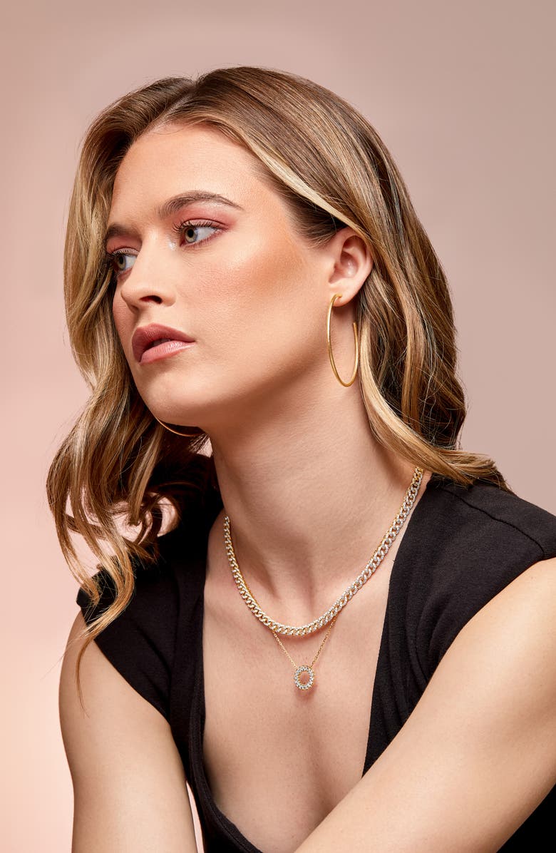 Bony Levy Varda Diamond Curb Chain Necklace, Alternate, color, 