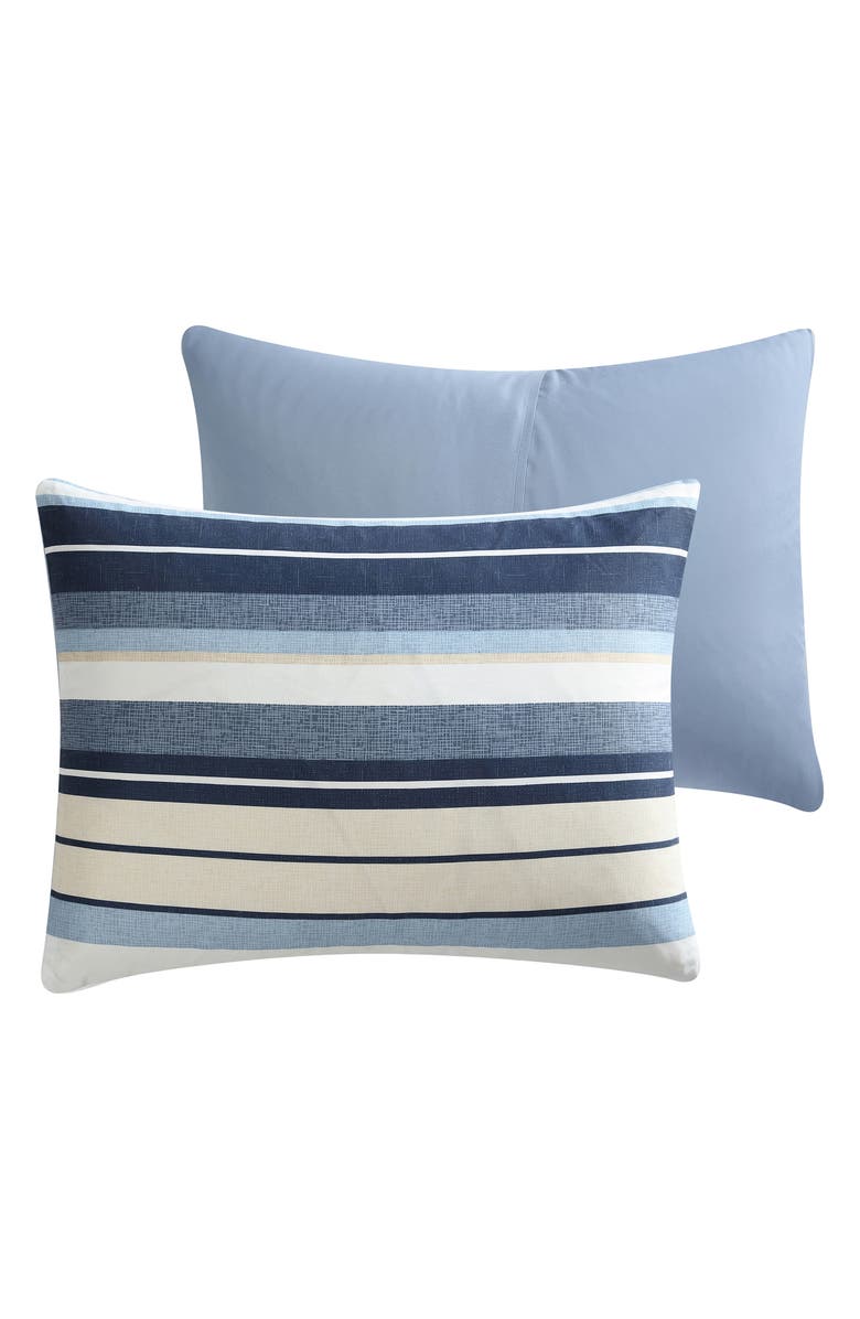 Perry Ellis Palo 5-Piece King Comforter Set, Alternate, color, Blue