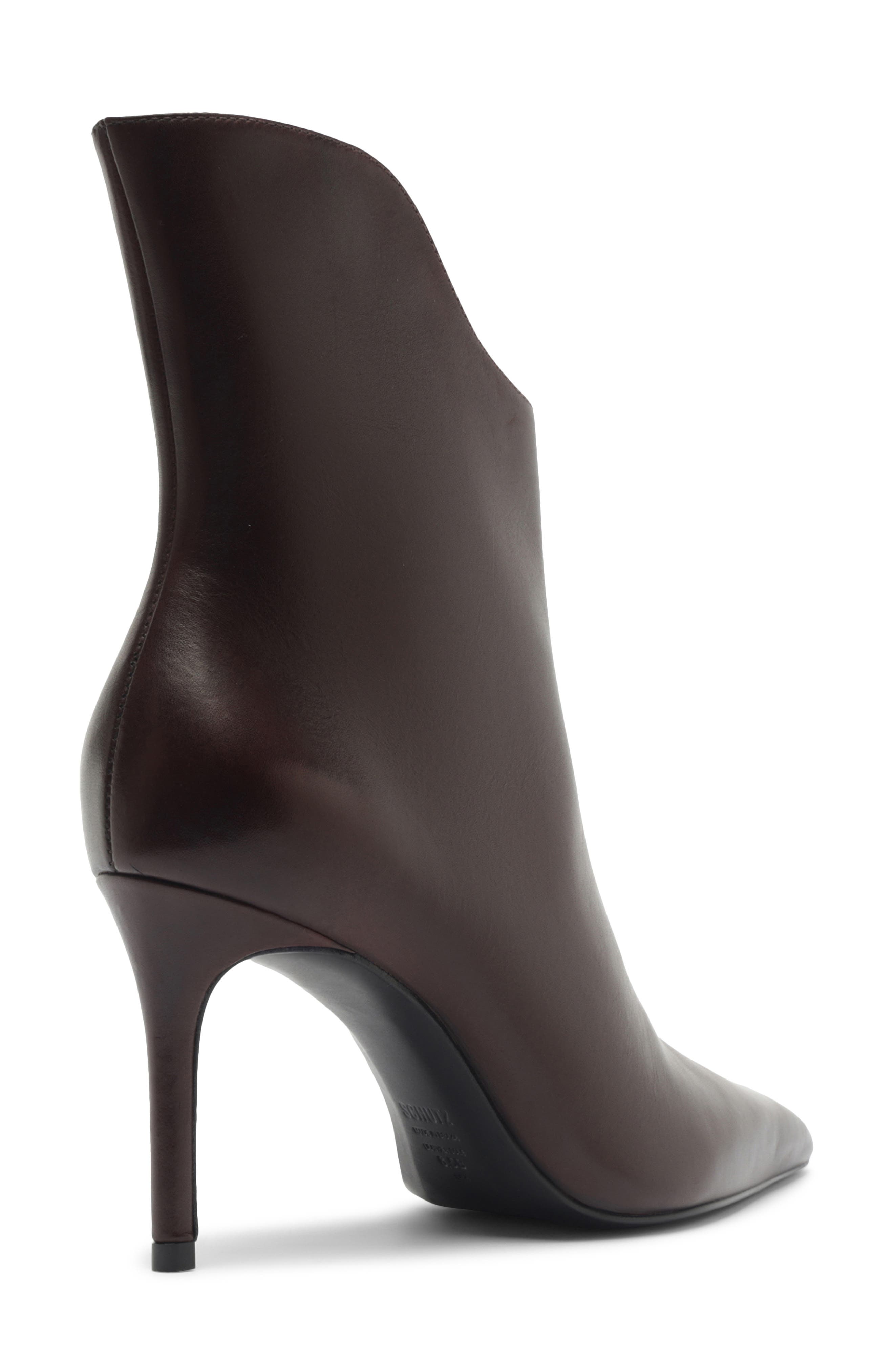 Ophelia Pointed Toe Bootie, Alternate, color, MAPLEWOOD