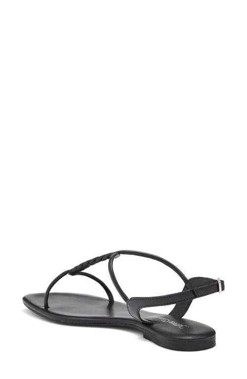 Jeffrey Campbell Roped In Flat Sandal In Black