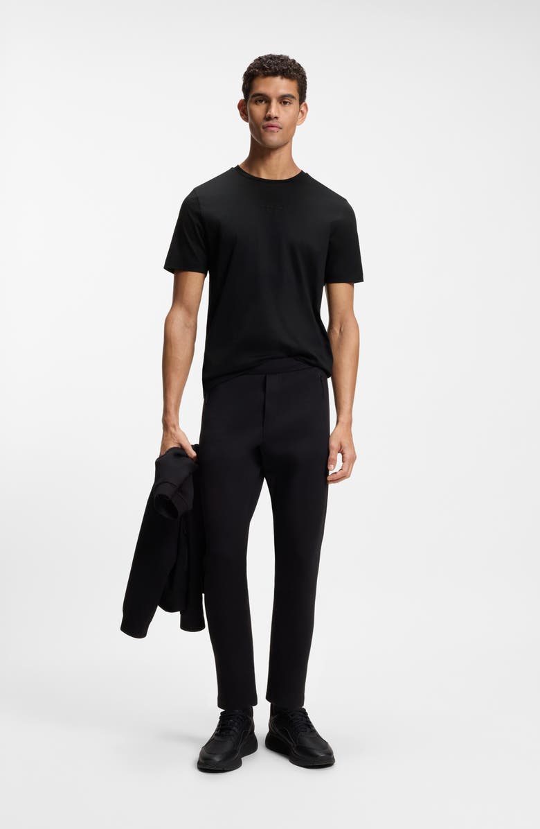 BOSS Spirit Solid Cotton T-Shirt, Alternate, color, Black