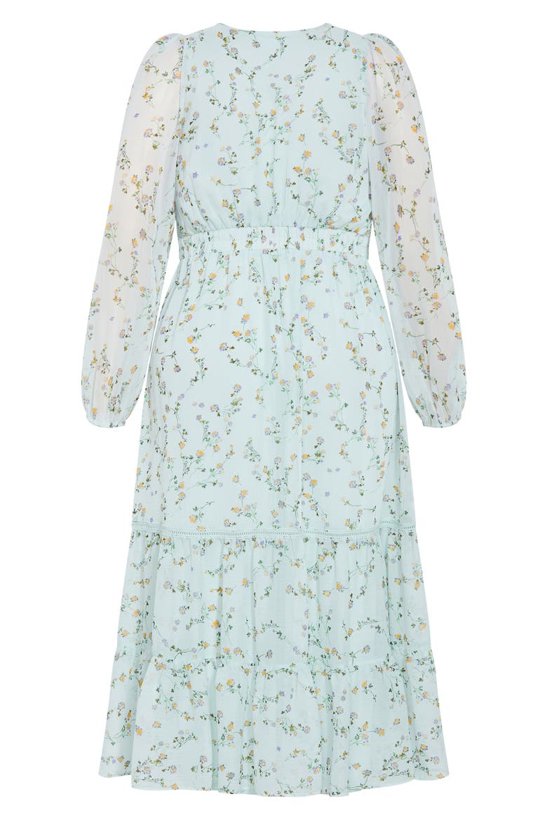 Kiki Ditsy Floral Print Maxi Dress, Alternate, color, SWEET DITSY