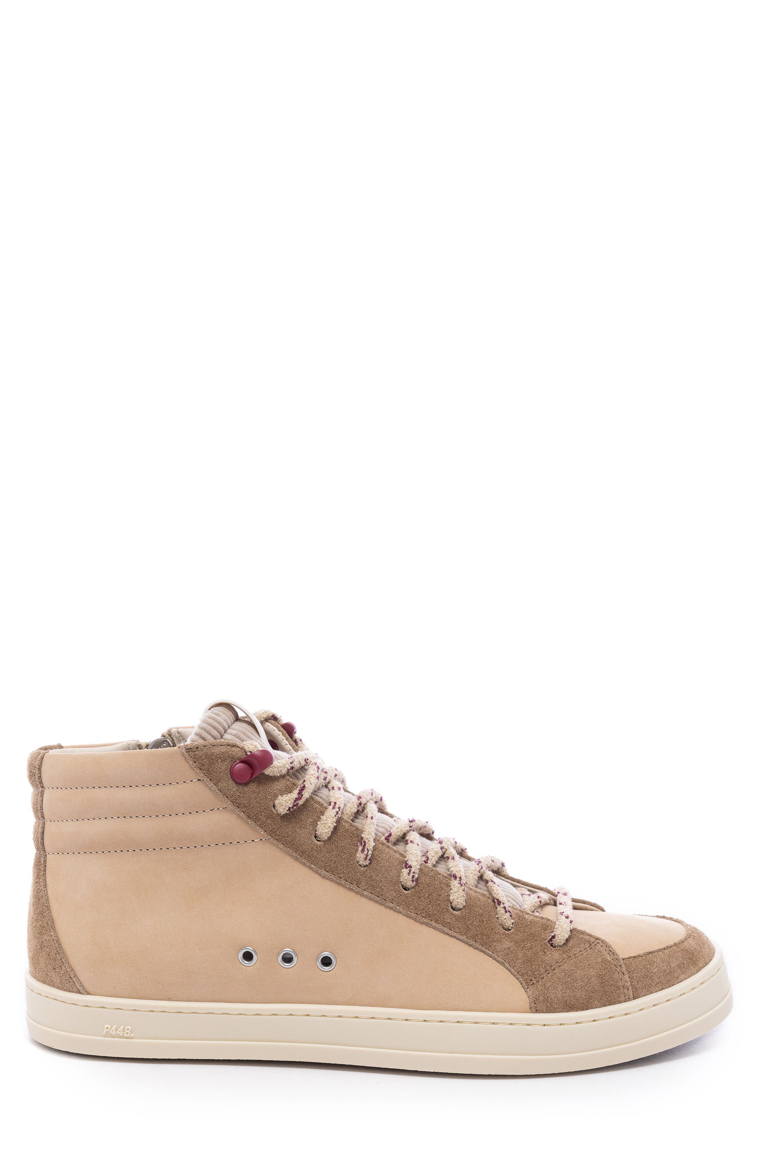 P448 Skater High Top Sneaker, Alternate, color, Havana/ Beige