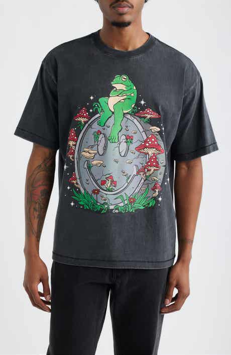 Smiley On the Slab Graphic Cotton T-Shirt
