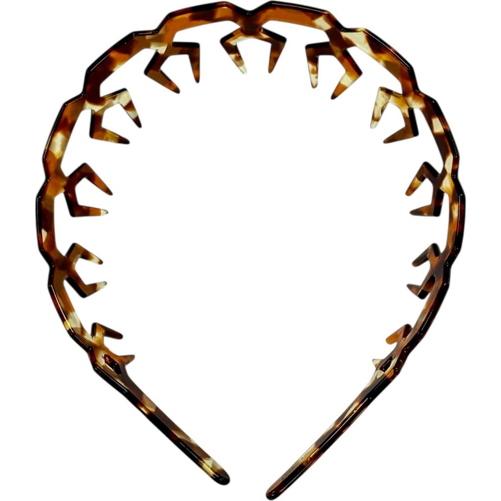 Ficcare Crown Headband In Animal Print