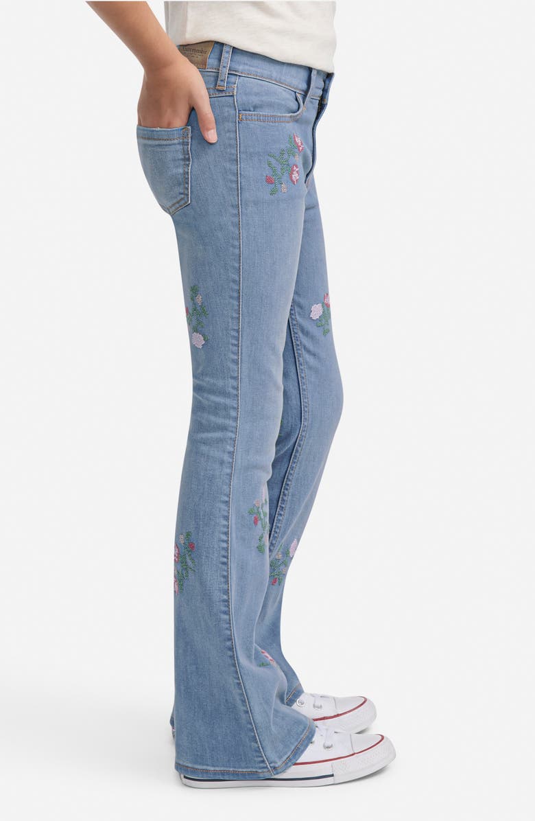 abercrombie kids Kids' High Waist Flare Leg Jeans, Alternate, color, Not A Ditsy