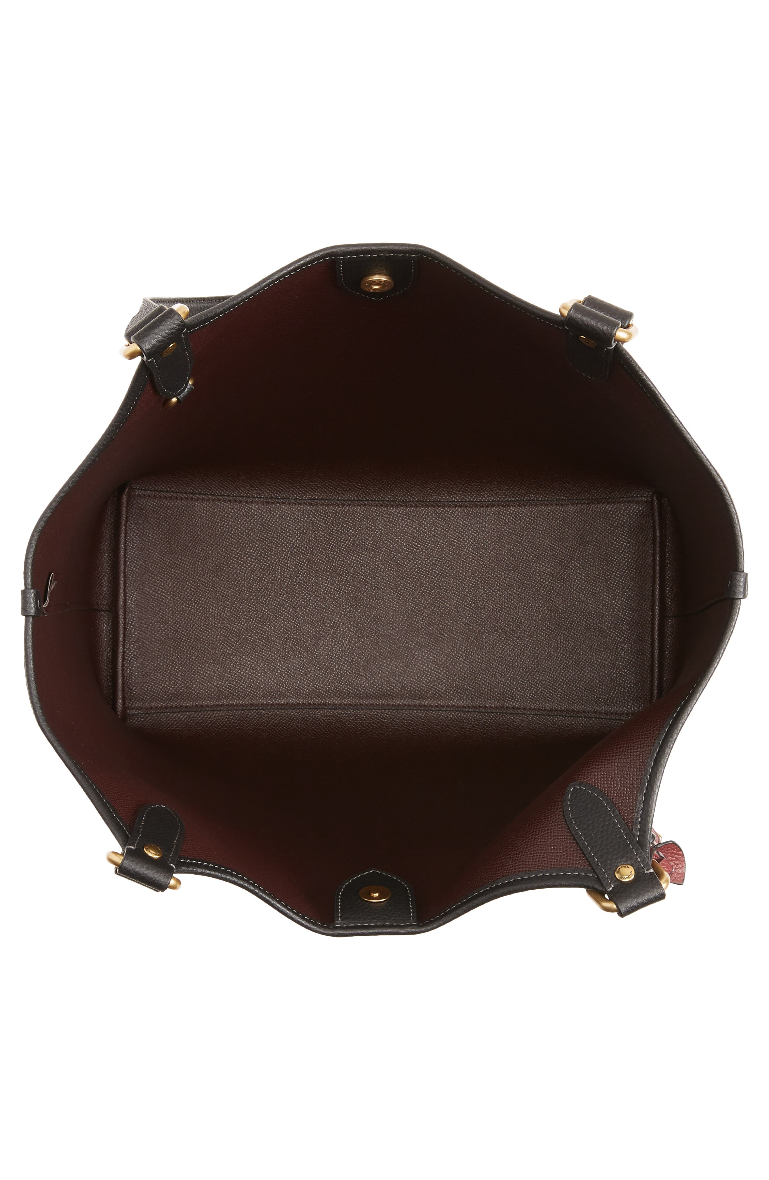 COACH Polished Pebble Leather Day Tote, Alternate, color, 