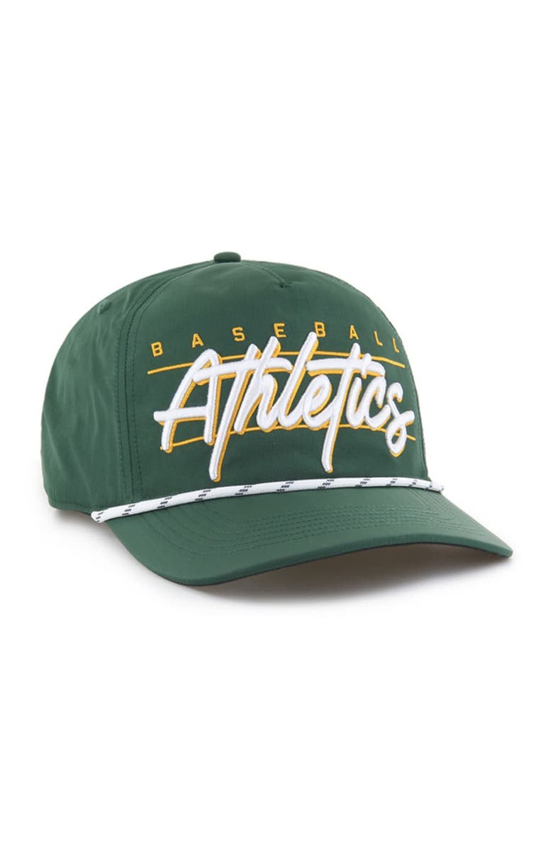 '47 Men's '47 Dark Green Athletics Condor Hitch Adjustable Hat, Alternate, color, Dark Green