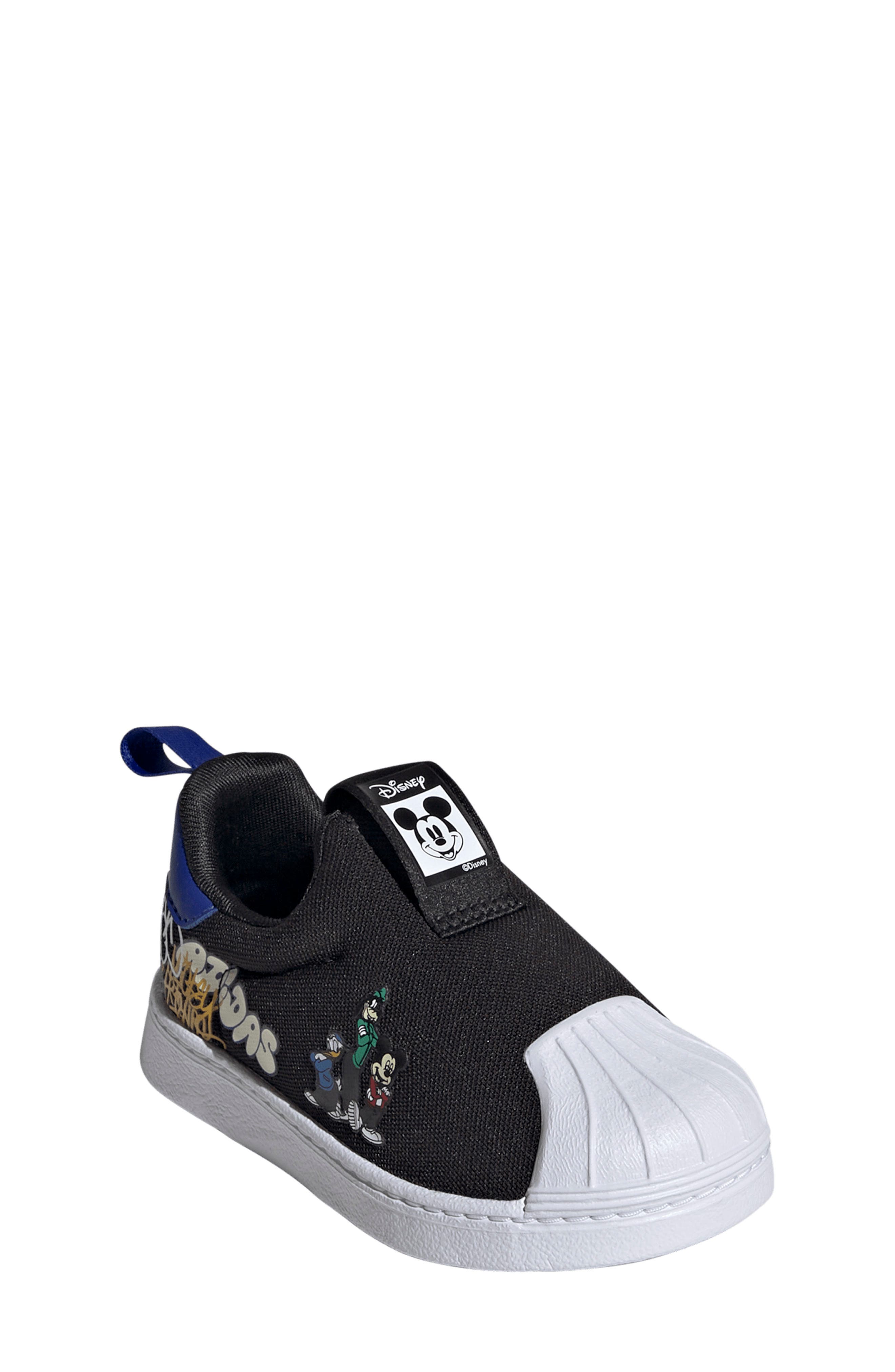 adidas x Disney Kids' Mickey & Friends Superstar 360 Sneaker, Main, color, 