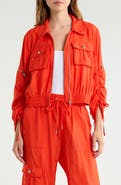 Cinq à Sept Genevive Ruched Sleeve Jacket