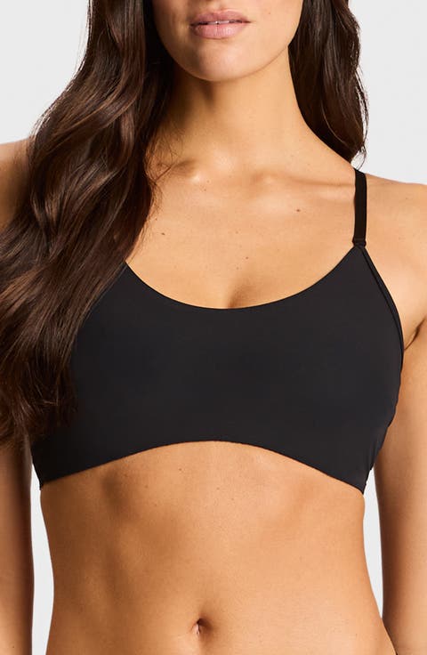Double Take Racerback Microfiber & Lace Bra