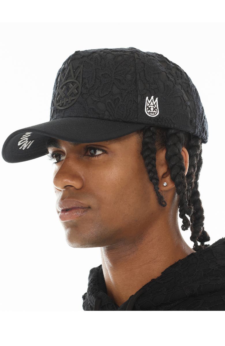 Cult of Individuality Shimuchan Logo Embroidered A-Frame Trucker Hat, Alternate, color, 