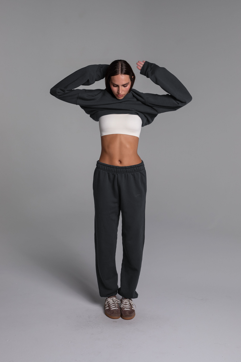 All Day Crew, Alternate, color, Vintage Black