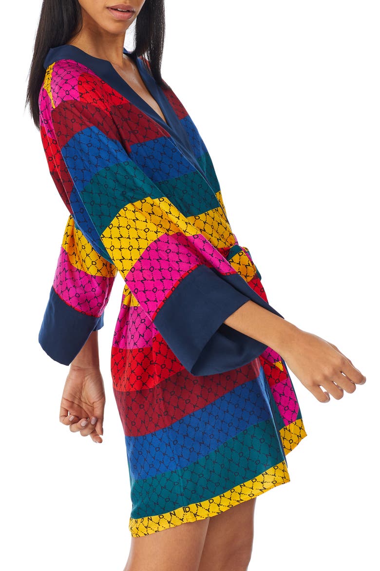 Short Robe, Alternate, color, MULTI STRIPE