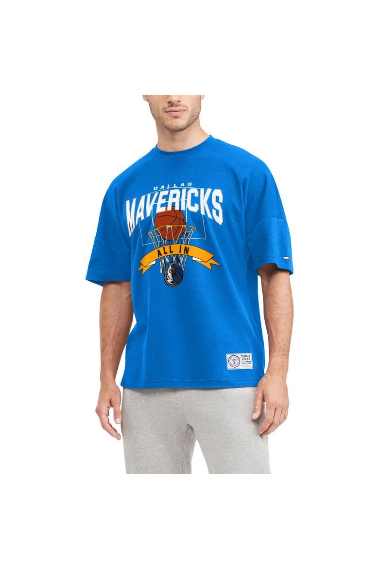 Men's Tommy Jeans Blue Dallas Mavericks Tim Backboard T-Shirt, Main, color, Blue