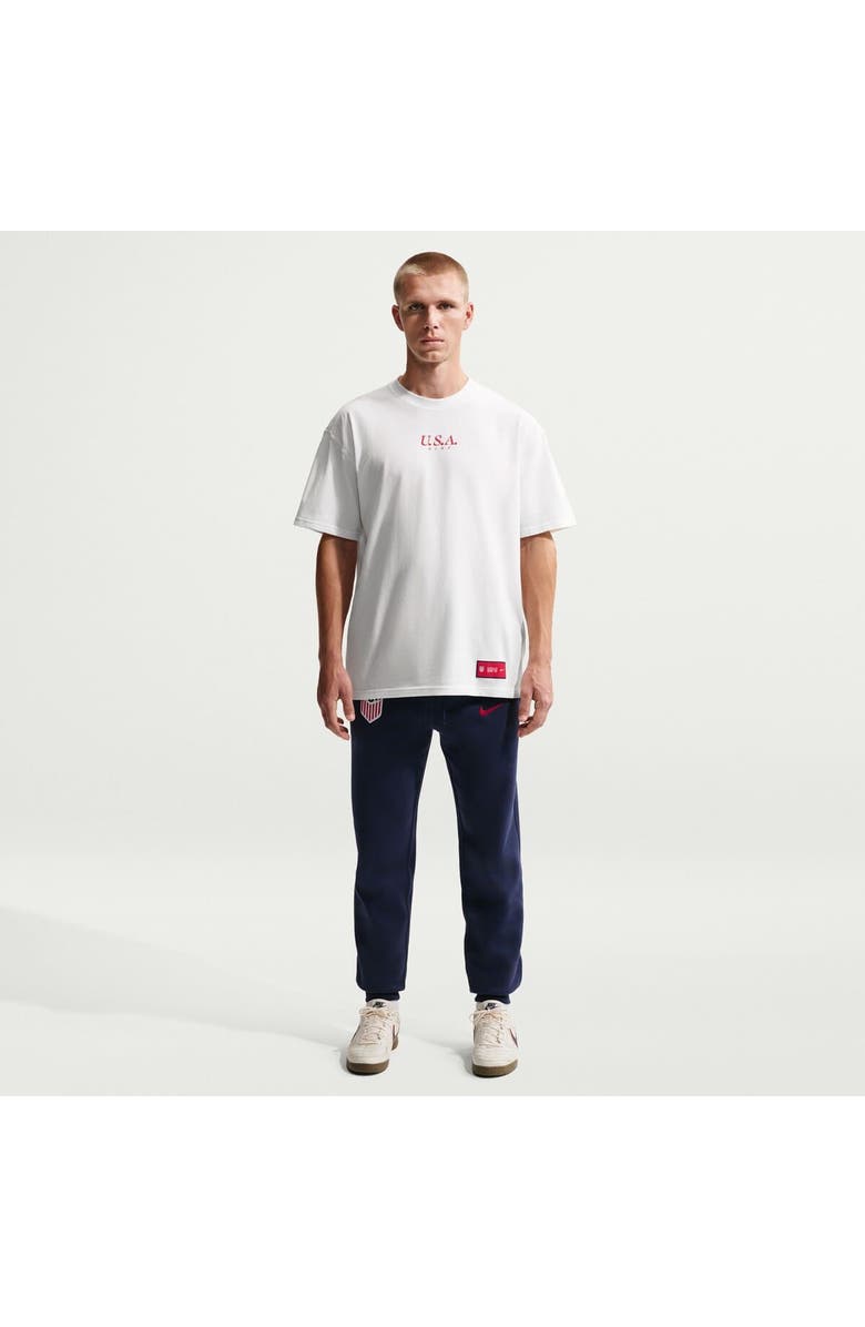 Nike Men's Nike White USMNT Flag T-Shirt, Main, color, White