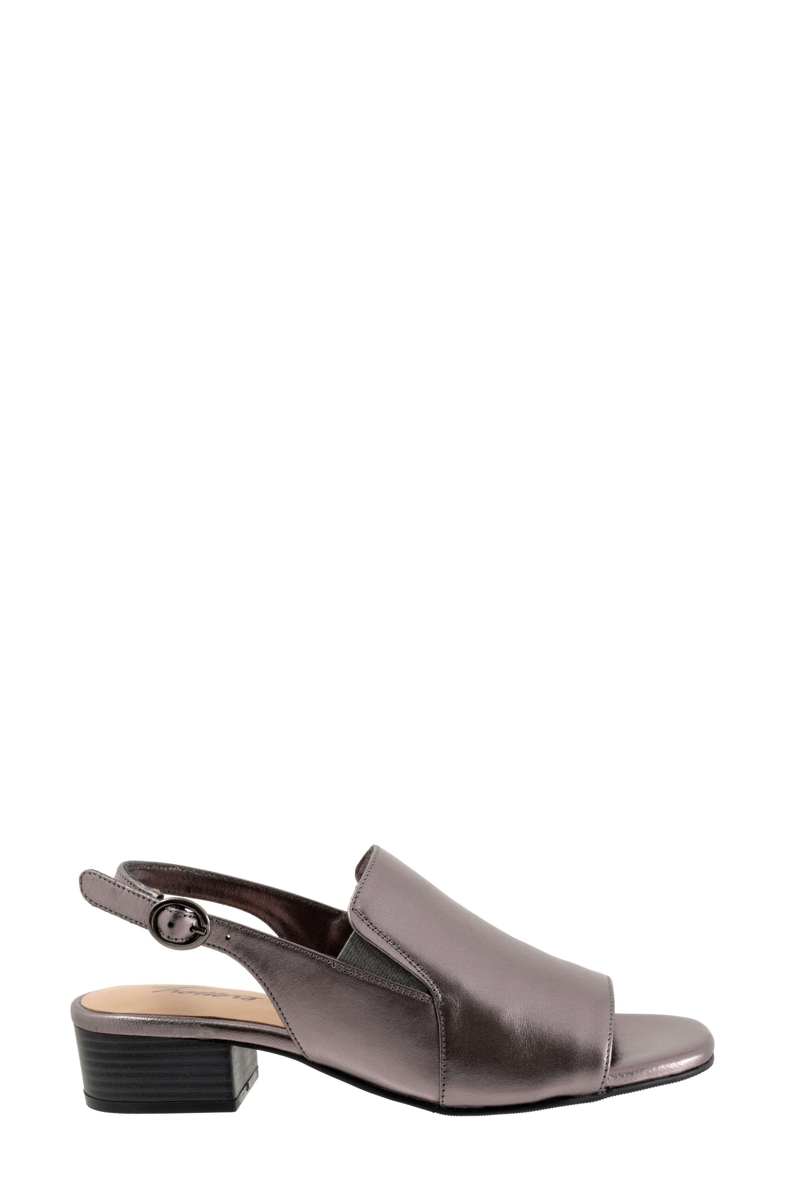 Trotters Nila Slingback Sandal, Alternate, color, Pewter