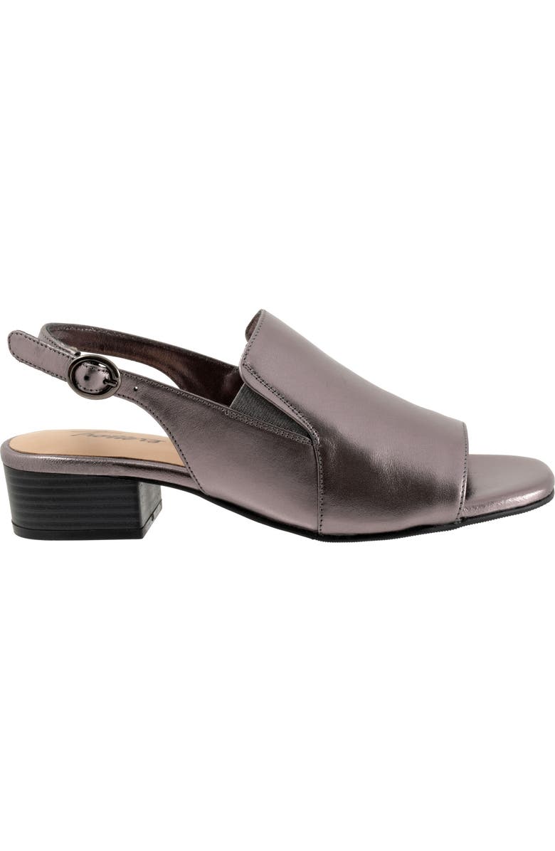 Trotters Nila Slingback Sandal, Alternate, color, Pewter