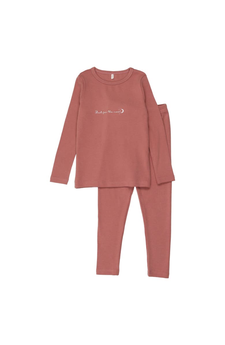 Pouf Girls Shoot for the Moon PJ, Main, color, Pink