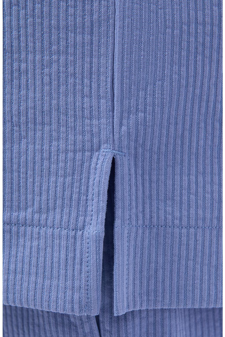Camp Collar Short Sleeve Button-Up Shirt, Alternate, color, AIR BLUE
