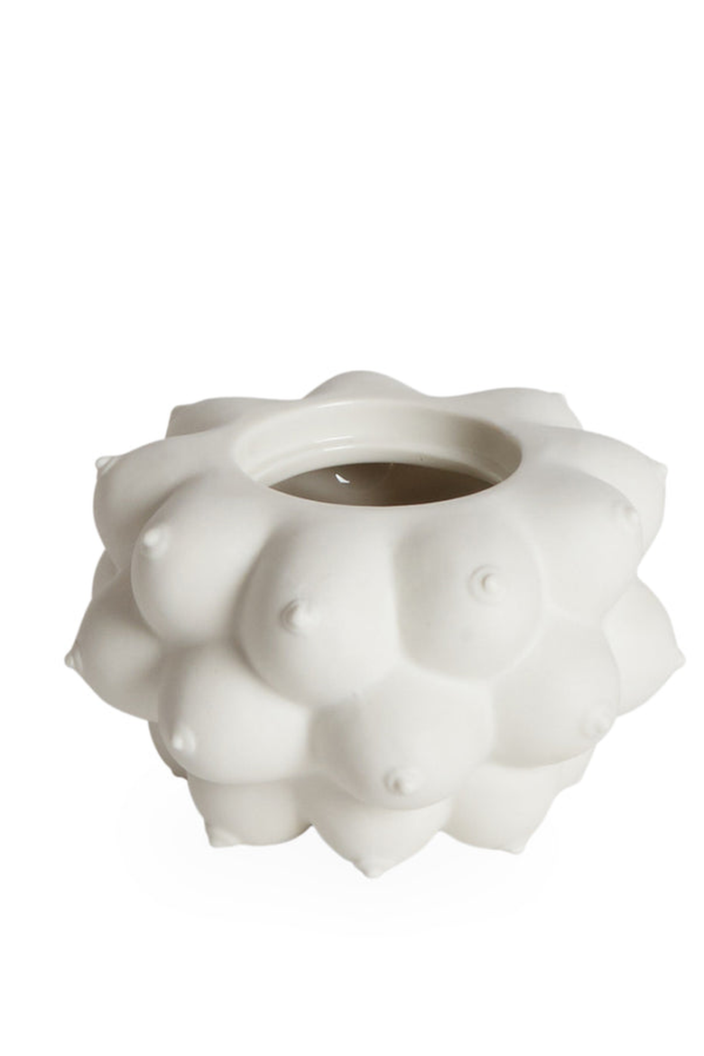 Georgia Orb Decorative Box, Alternate, color, White