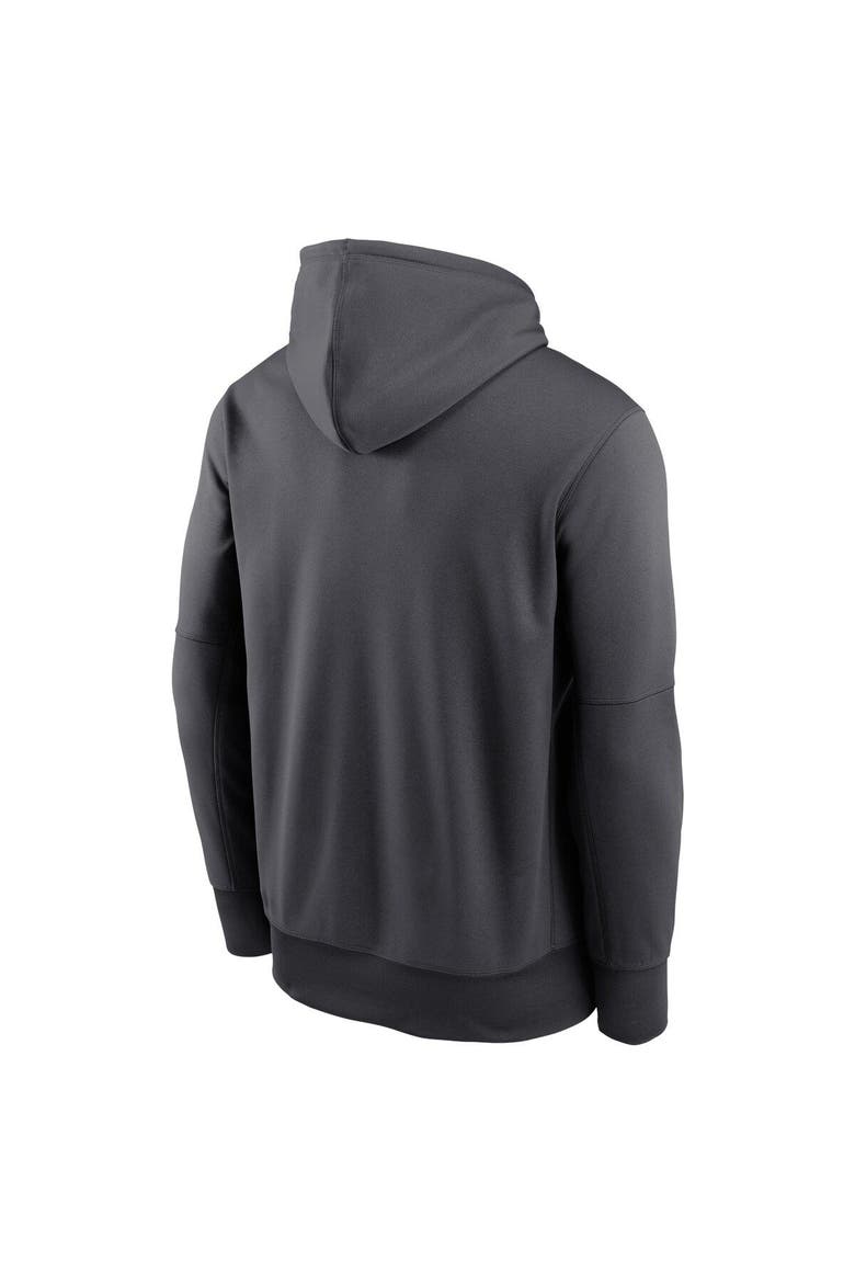 Men's Nike Anthracite Arizona Cardinals Prime Logo Name Split Pullover Hoodie, Alternate, color, Anthracite