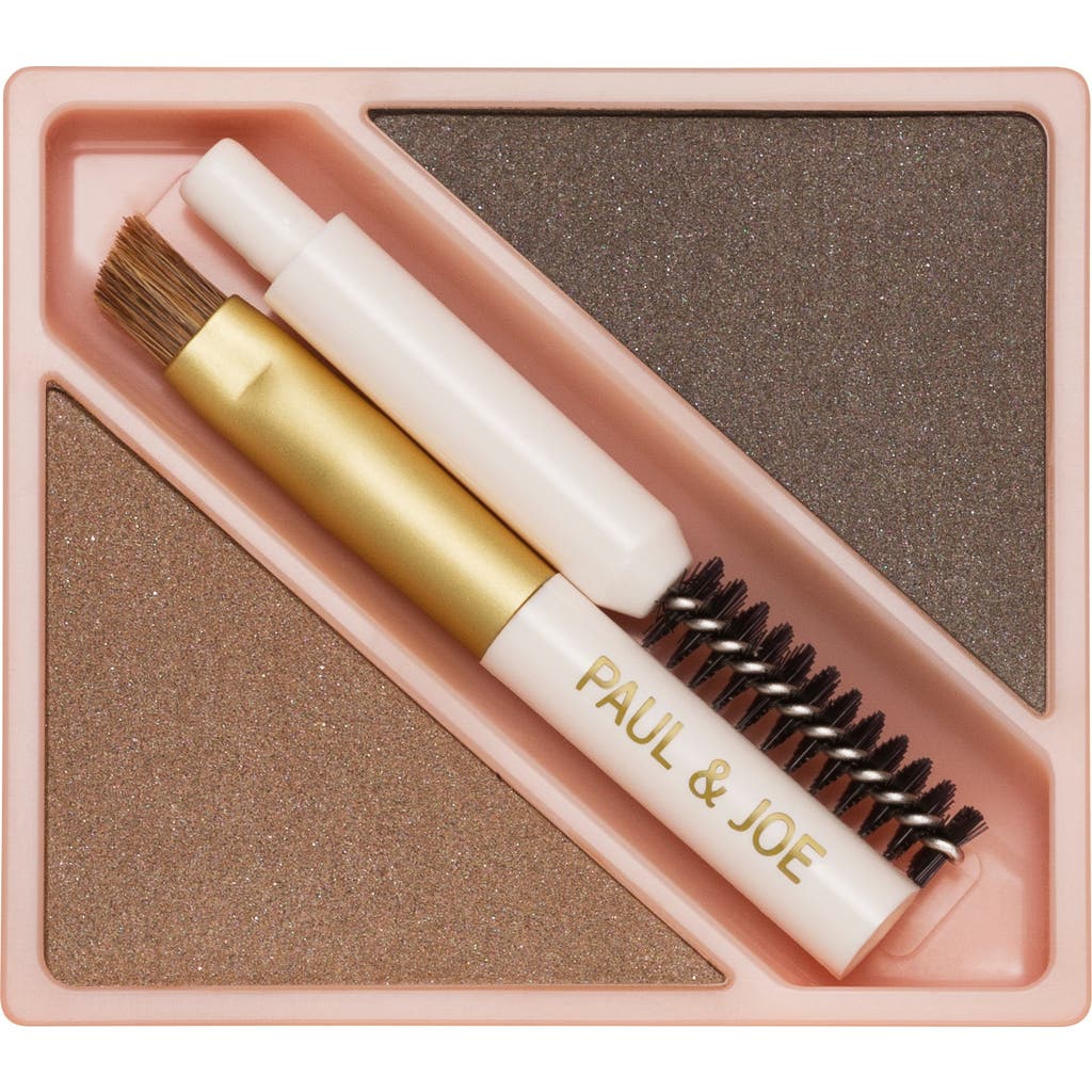 Paul & Joe Eyebrow Powder Duo in Medium Brown 01  product