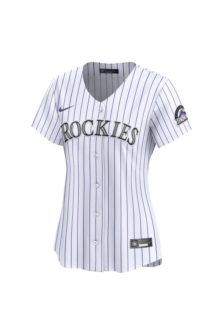 Women's Nike  White Colorado Rockies Home Limited Jersey, Alternate, color, White