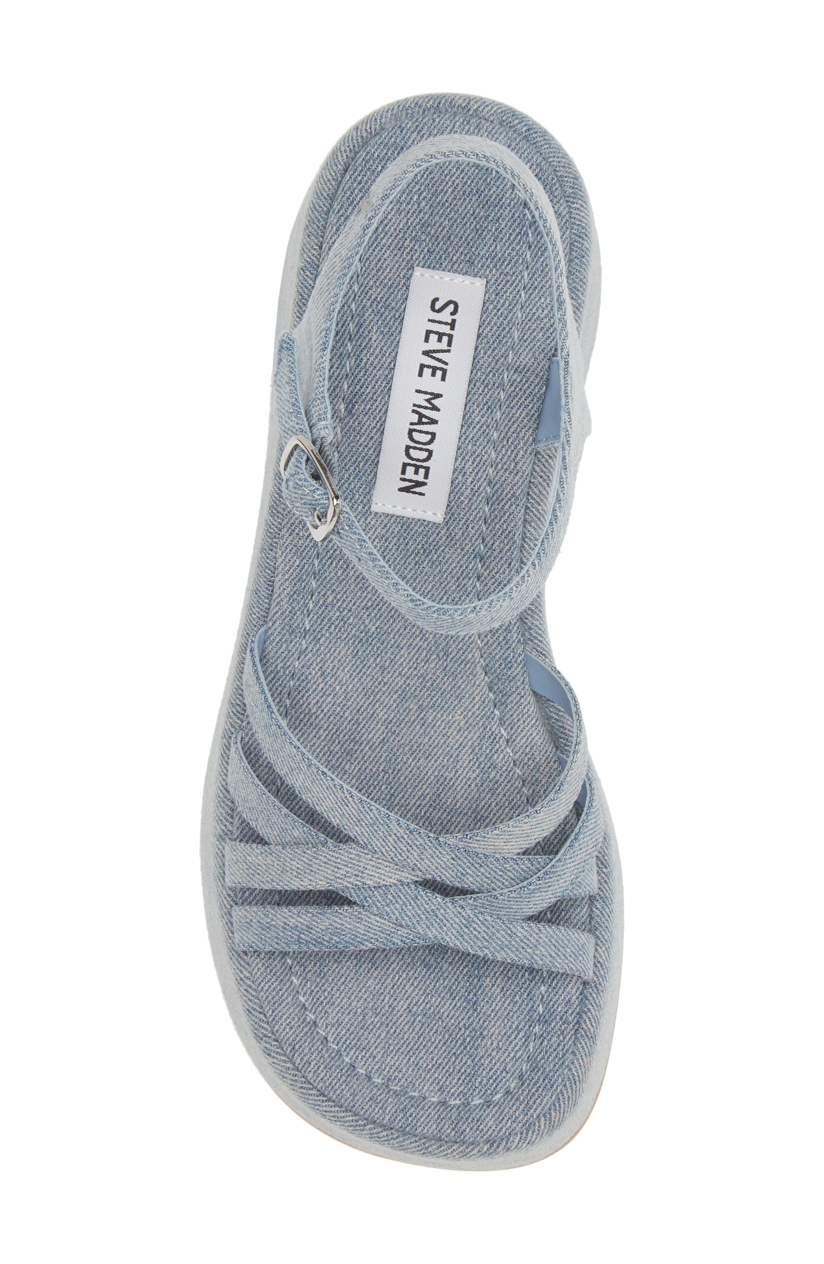 Crazy Platform Sandal, Alternate, color, DENIM