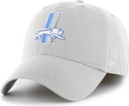 '47 Men's '47 Gray Detroit Lions Gridiron Classics Franchise Legacy Fitted Hat