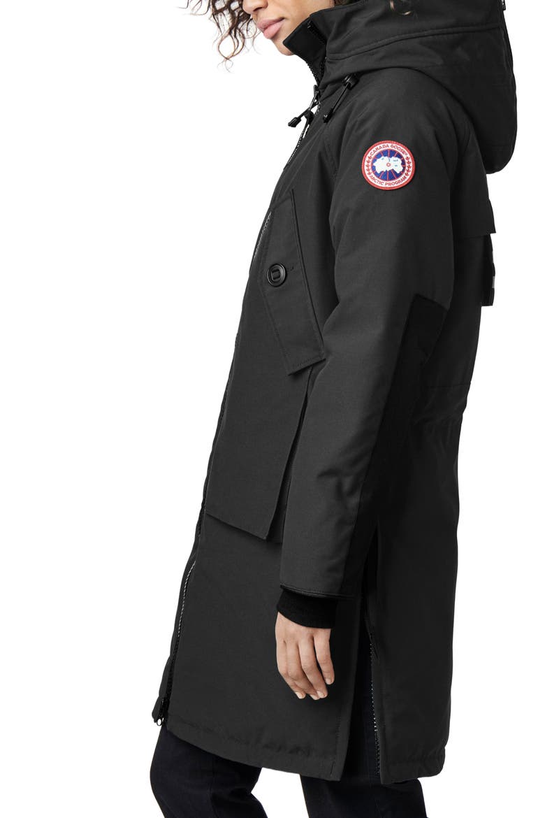 Olympia Down Parka, Alternate, color, BLACK