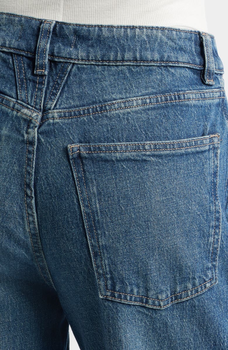 WARP+WEFT High Waist Wide Leg Jeans, Alternate, color, Scenic Route