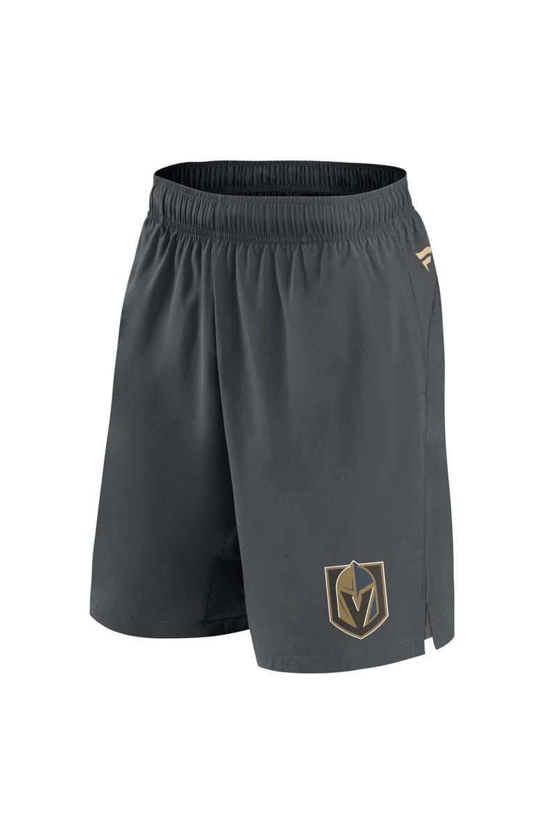 FANATICS Men's Fanatics Branded Gray Vegas Golden Knights Authentic Pro Tech Shorts, Alternate, color, Charcoal