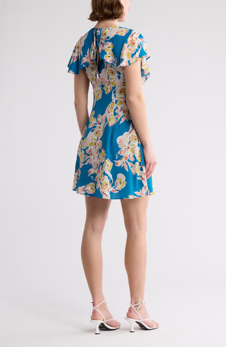 Joie Hunter Floral Shift Dress, Alternate, color, 