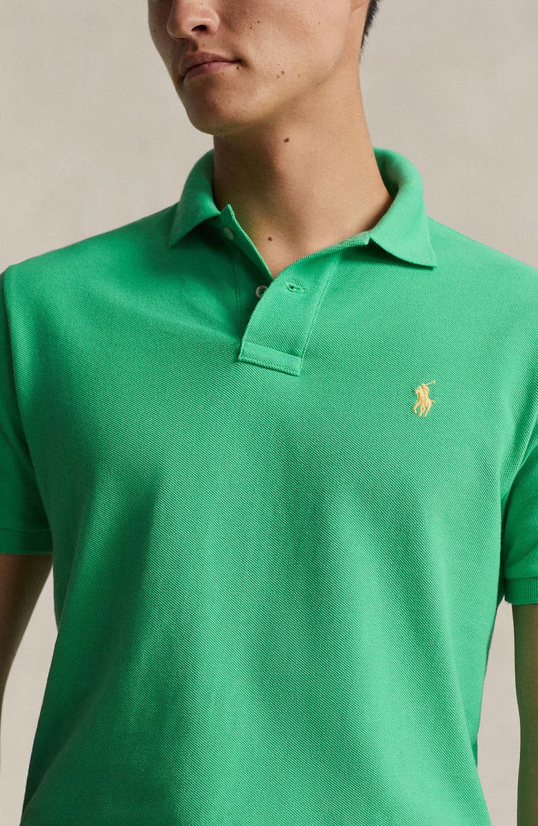 Polo Ralph Lauren Solid Cotton Piqué Polo, Alternate, color, 
