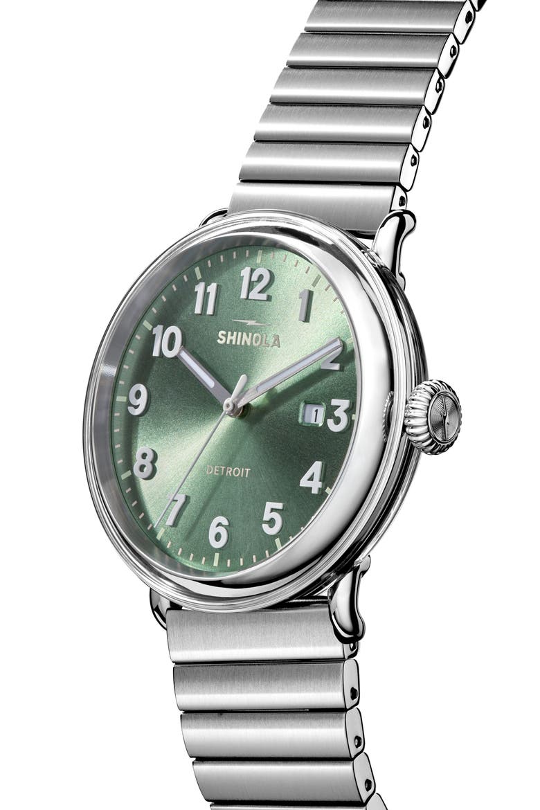 The Detrola Bracelet Watch, 41mm, Alternate, color, SILICON PURPLE