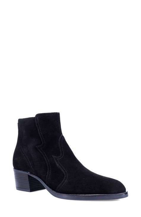 Nordstrom black suede boots best sale