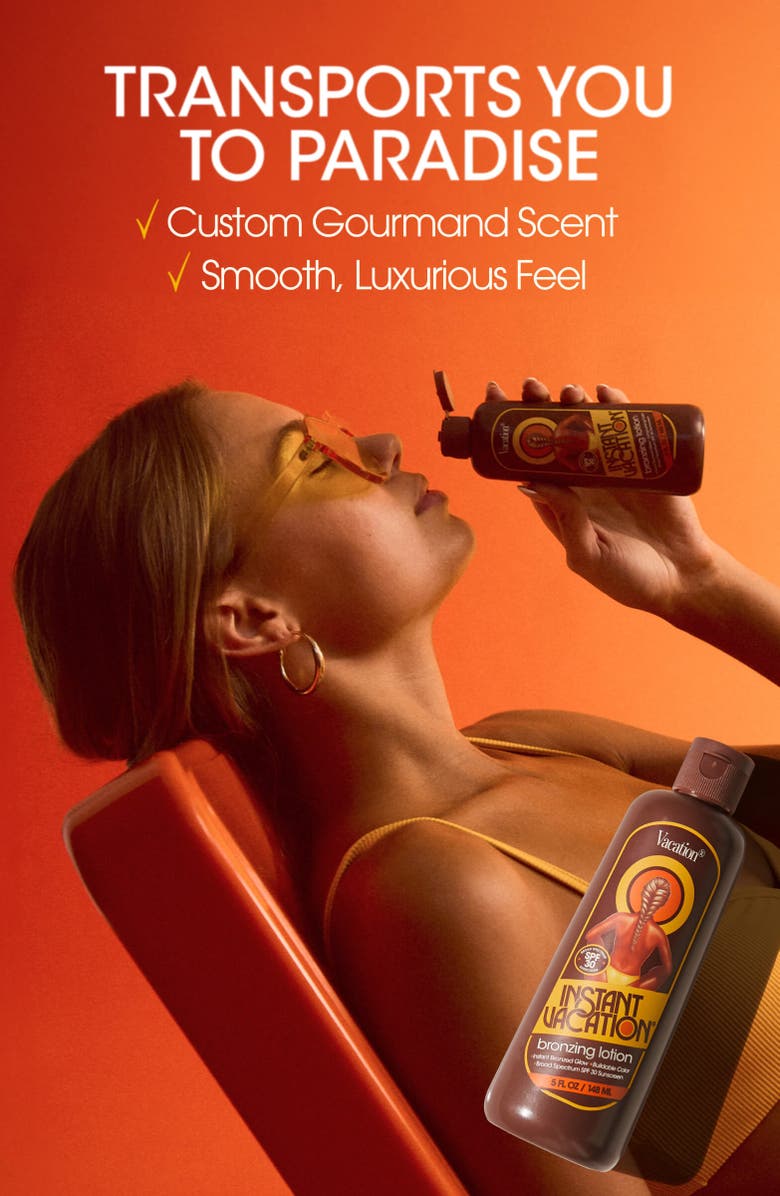 Vacation Instant Vacation Bronzing Lotion SPF 30 Body Sunscreen, Alternate, color,