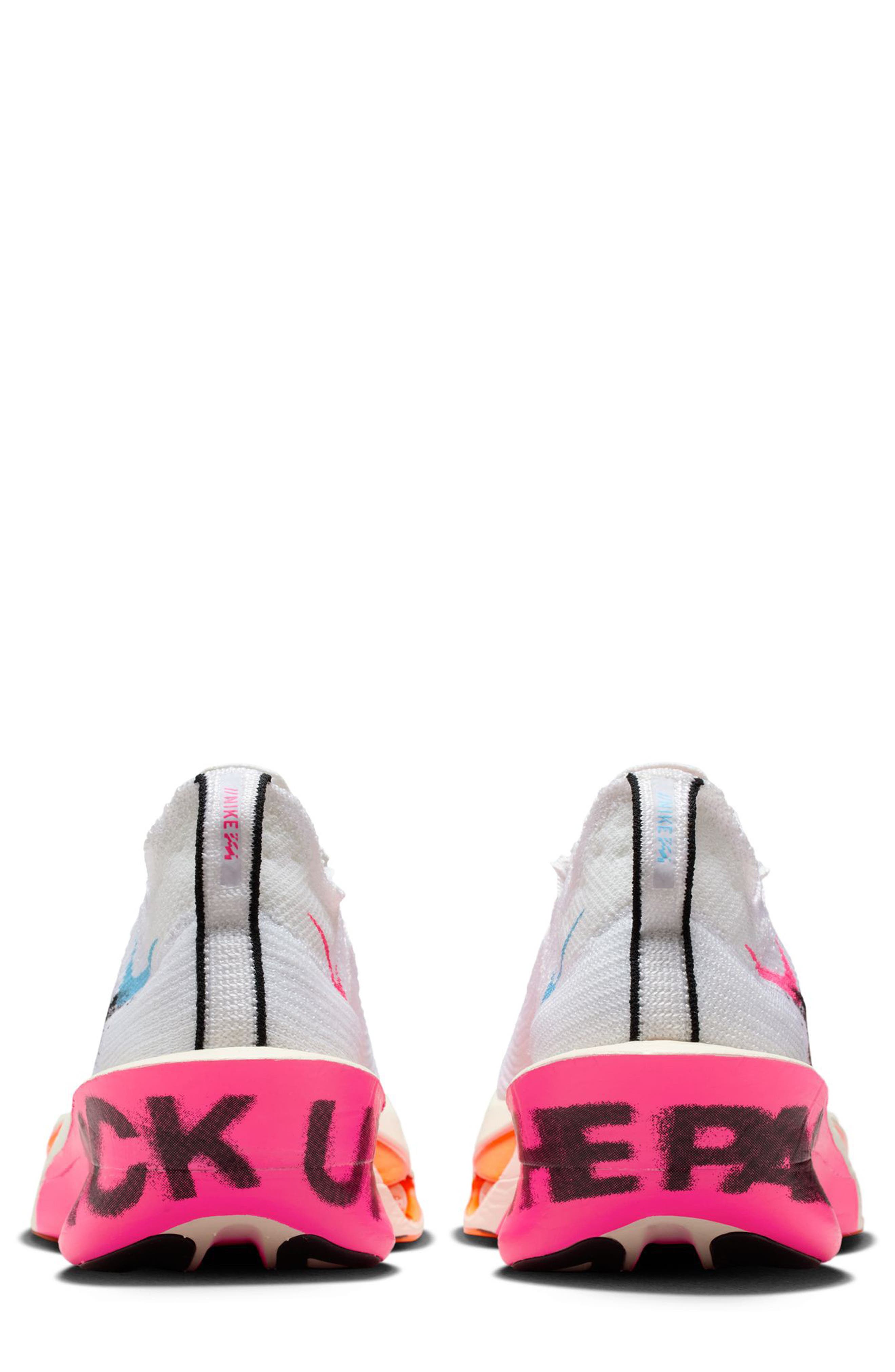 Nike Alphafly 3 Racing Shoe, Alternate, color, White/ Black/ Soft Pearl