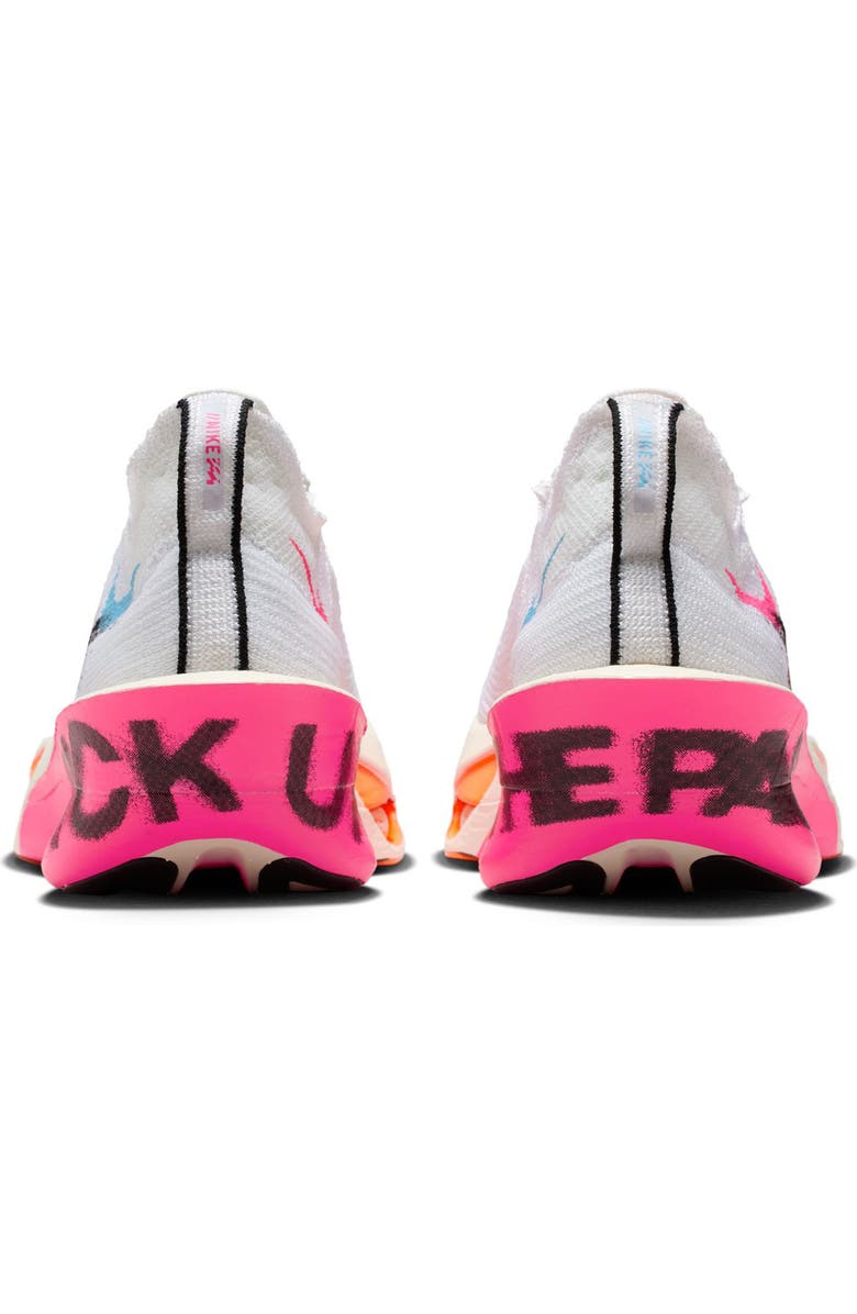 Nike Alphafly 3 Racing Shoe, Alternate, color, White/ Black/ Soft Pearl