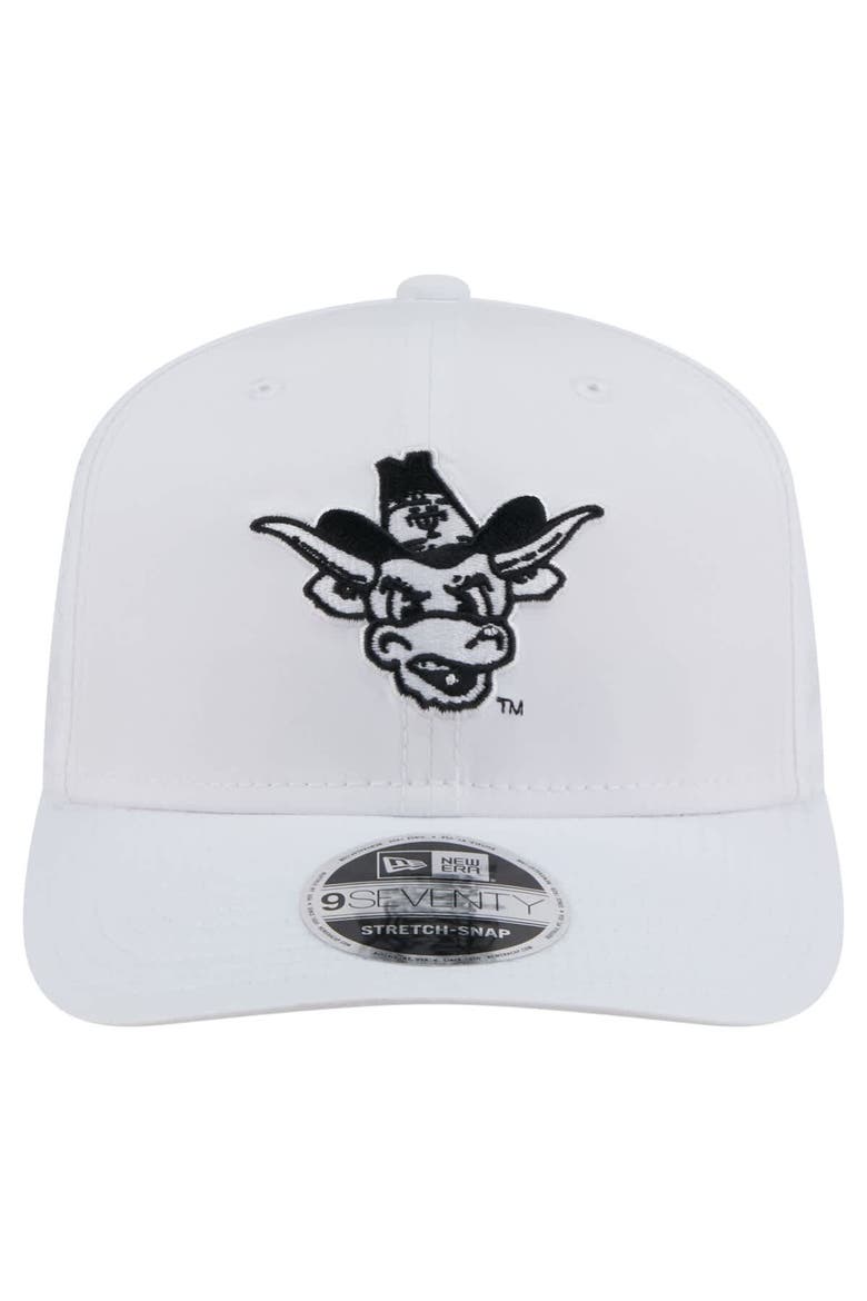 Men's New Era White Texas Longhorns Perform Vault 9SEVENTY Stretch-Snap Hat, Alternate, color, White