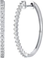 Bony Levy Liora Diamond Hoop Earrings