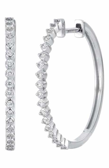 Bony Levy Liora Diamond Hoop Earrings