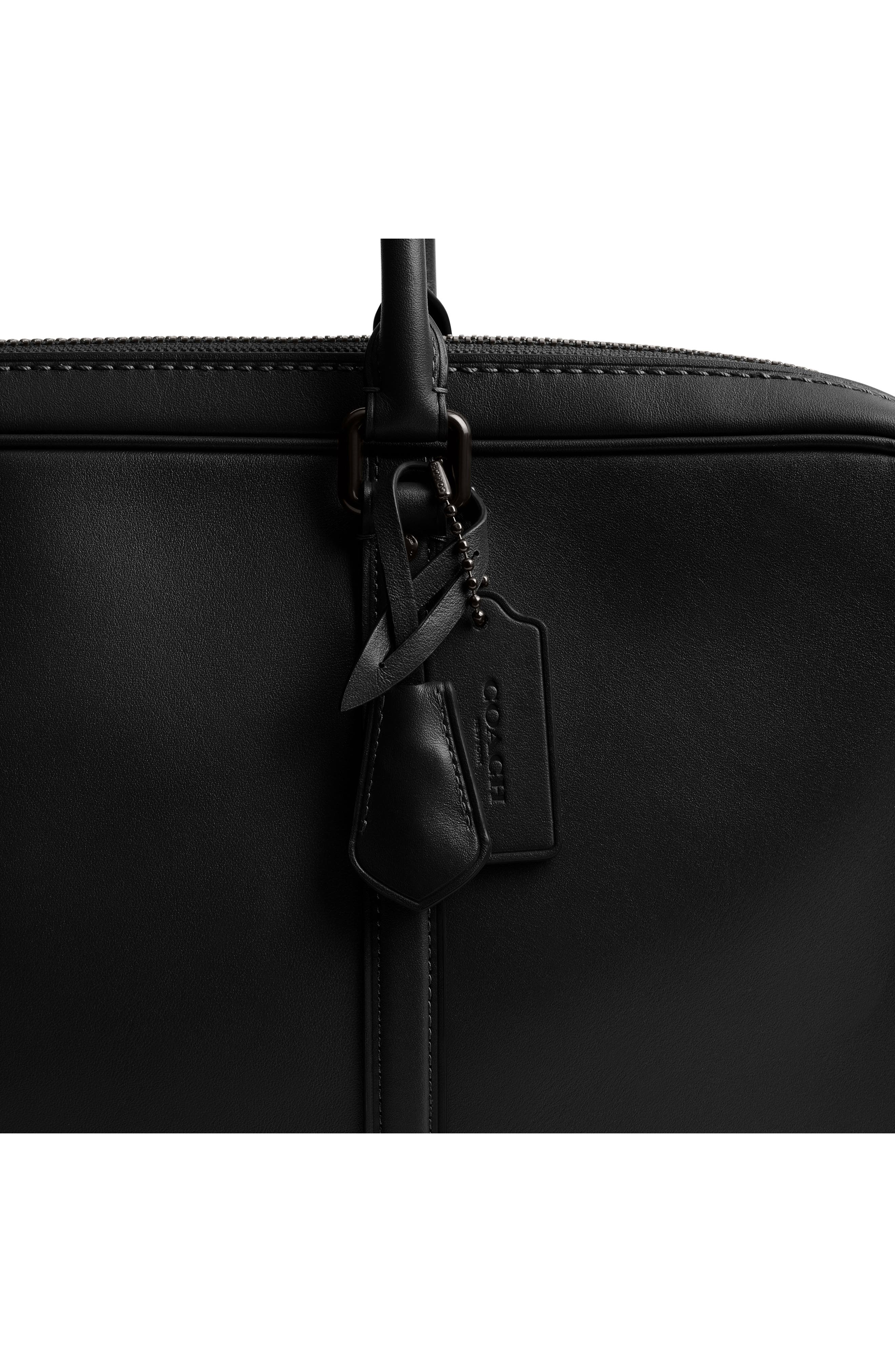 COACH Metropolitan Leather Briefcase, Alternate, color, 