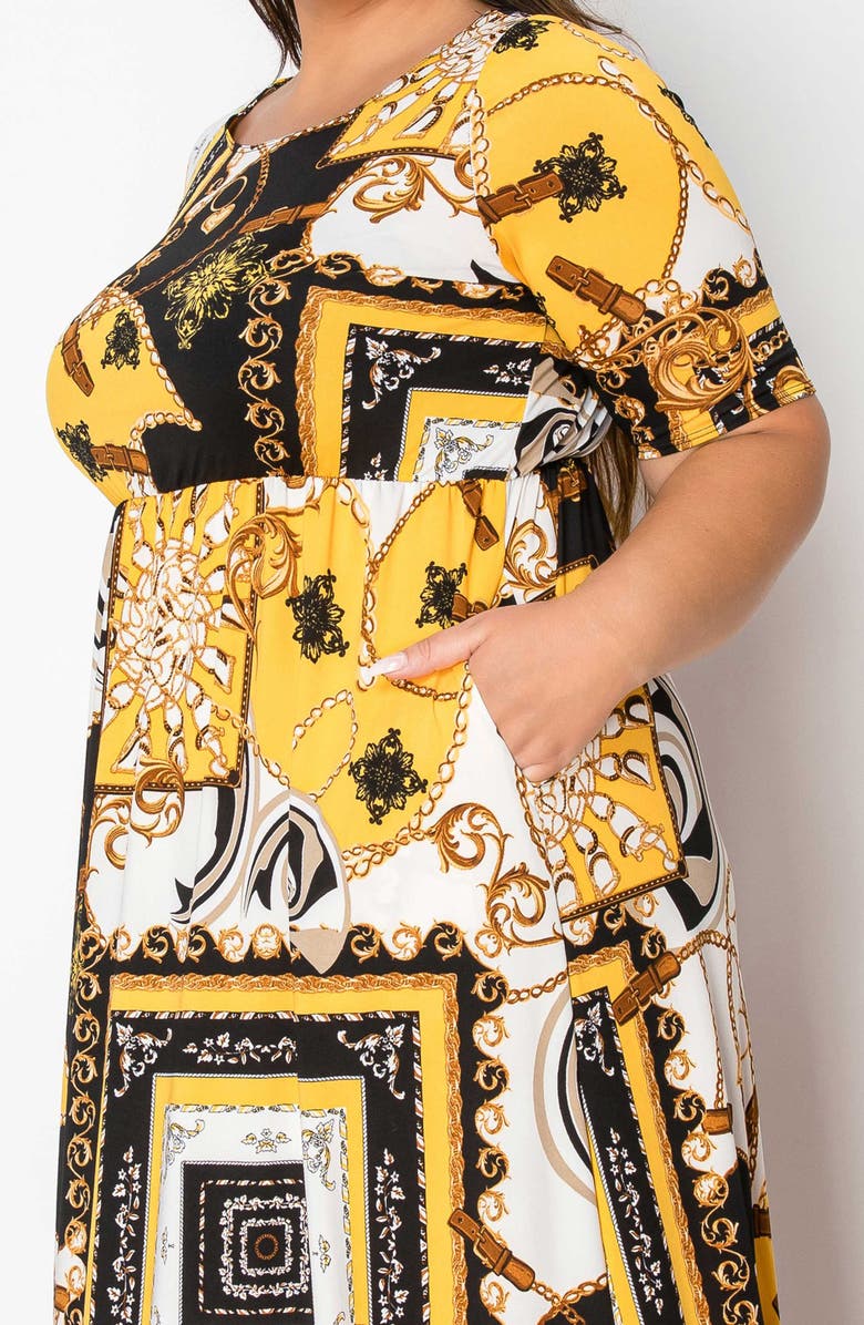 L I V D Billie Print Maxi Dress, Alternate, color, 