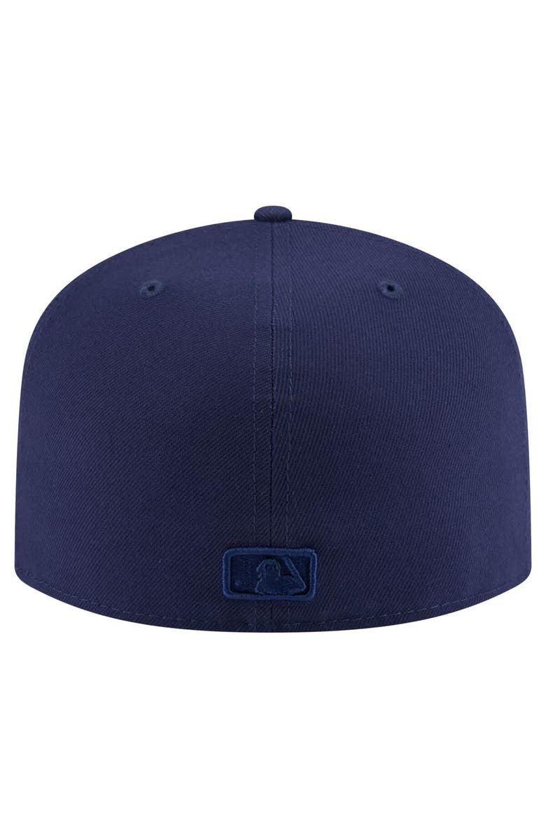 New Era Men's New Era Navy Philadelphia Phillies Color Pack A-Frame 59FIFTY Fitted Hat, Alternate, color, Navy